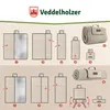 Veddelholzer – koc piknikowy na plażę 200 x 200 cm, Podgląd zdjęcia produktu 6