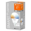 The image shows the retail packaging of a smart LED light bulb. Náhled obrázku produktu