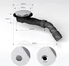 doporro Bonde de Douche Bonde Extra-Plate de Receveur de Voir les images du produit 7