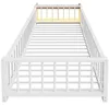 Kinder-Metallbett mit Schutzgeländer und LED-Streifen, Produktbild-Vorschau 11