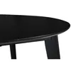 Miliboo - Design-Esstisch rund ausziehbar Schwarz L120-150 Produktbild-Vorschau 6