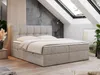 A bedroom with a bed, skylights, and a plant. Produktbild-Vorschau