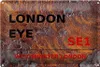 Blechschild London 30x20cm Westminster London Eye SE1 Produktbild-Vorschau 2
