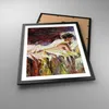 Gerahmtes Poster - Schwarzer Rahmen - Frau Modell - 40x50 Produktbild-Vorschau 3