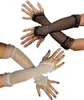 Netzhandschuhe Handschuhe Netz weiß Lang Fingerling Finger Produktbild-Vorschau 2