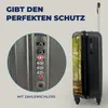 MuchoWow® Koffer Handgepäck Trolley Rollkoffer Kleine Produktbild-Vorschau 3