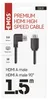 High Speed HDMI Kabel 2.0 A Stecker – A Stecker 90° 1,5m Produktbild-Vorschau