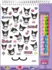Kuromi Malset Mit Buntstiften Rosa  Rosa One Size Produktbild-Vorschau 4