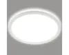Plafonnier LED ultrafin salle de bain 420mm rond 22W 2900lm Voir les images du produit 11