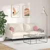 vidaXL Sitzkissen 2 stk. Samt Rosa Ø30 x 13 cm Produktbild-Vorschau 4