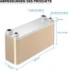 Wymiennik ciepła Wiltec 50 płyt, maks. 210 kW, 4 m³/h 2,00 Podgląd zdjęcia produktu 6