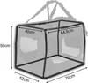 lionto Hundetransportbox Hundetasche Hundebox Faltbare Produktbild-Vorschau 5