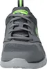 A close-up, front-facing view of a gray SKECHERS men's athletic shoe. Anteprima dell’immagine prodotto