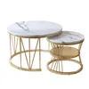INONEFT, table d'appoint ronde, lot de 2, table de salon Voir les images du produit 10