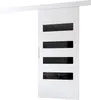 Posuvné interiérové dvere BARRET 6 - 106 cm, biele Náhľad obrázku produktu 2