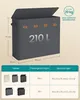A diagram showing a laundry basket with dimensions and capacity, along with color options. Produktbild-Vorschau