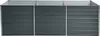 Metall Blumenbeet Hochbeet 240x80x77 cm Grau Pflanzbeet Produktbild-Vorschau 8