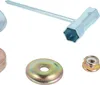 vhbw Soft-Unkrautbürste kompatibel mit Makita DBC250, 340, Produktbild-Vorschau 5