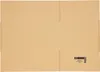 A flat, unfolded cardboard box. Produktbild-Vorschau