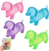 4 Stück Hund Squishy Fidget Toys , Lustiger Dackel Produktbild-Vorschau 1