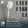 61850 TORINO Handbrause-Set, Chrom Produktbild-Vorschau 2