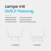 Modee GU5.3 LED Spot Lampe MR16 5W 450lm 4000K Neutralweiß Produktbild-Vorschau 5