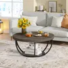 A living room scene with a couch and coffee table. Produktbild-Vorschau