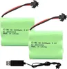 YUNIQUE GREEN-CLEAN-POWER - NiMH batterij 3.6V 2400mAh AA Productafbeelding-voorbeeld 1