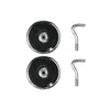 2x Magnethaken Topfmagnet Magnet Haken Hakenmagnet Gewinde Produktbild-Vorschau 2