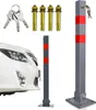 Poteau de barrage Bettizia Barrière de parking Pliable 66cm Voir les images du produit 8