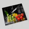 DEQORI Herdabdeckplatte Glas 2-tlg 'Zitronen und Produktbild-Vorschau 4