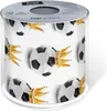 Toilettenpapier Rolle bedruckt Soccer King - Fußballkönig Produktbild-Vorschau 2