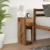 vidaXL Comodino con cassetto in legno vecchio 20x36x60 cm Anteprima dell’immagine prodotto 3