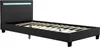 Juskys Polsterbett Paris 90 x 200 cm mit LED, Lattenrost & Produktbild-Vorschau 15