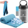 com-four® 2x Koeltasdoek in fles - Koeltasdoek - Een Productafbeelding-voorbeeld 1