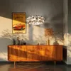 BRILLA Pendelleuchte Ø48CM Chrom Metall Acryl – 3-flammig Produktbild-Vorschau 5