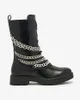 Royalfashion Damen Baggerstiefel in schwarz Goserre, Größe Produktbild-Vorschau 5