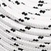 vidaXL Lodní lano opletené bílé 12 mmx25 m Polyester - Náhled obrázku produktu 4