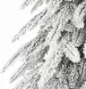 vidaXL Sapin de Noël artificiel avec support Blanc 86 x 86 Voir les images du produit 3