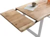 Baumkantentisch 140 (220) x 90 cm Adina, Akazienholz Produktbild-Vorschau 5