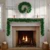 tectake® Weihnachtsgirlande naturgetreu, 270 cm mit Produktbild-Vorschau 7
