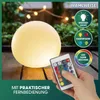 Lampada solare EASYmaxx, 3,2V, bianca, a forma di sfera, Anteprima dell’immagine prodotto 5