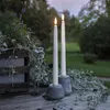 Outdoor Stabkerzen Flamme Slim 2er Set Batterie Timer H Produktbild-Vorschau 7