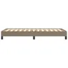 vidaXL Bettgestell Taupe 100x200 cm Stoff -  Betten & Produktbild-Vorschau 7