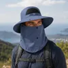 Fischerhut mit Gesichtsschutz, abnehmbarer Sonnenhut mit Produktbild-Vorschau 4