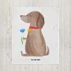 Mr. & Mrs. Panda Erstlingsdecke Hund Blume - Weiß - Produktbild-Vorschau 5