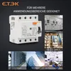 ETEK FI-Schutzschalter Typ B 40A 30mA 4-polig RCD | Produktbild-Vorschau 4