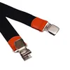 X Form Hosenträger Schwarz Orange Kornmuster Produktbild-Vorschau 3