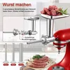 Fur Kitchenaid Fleischwolf für Küchenmaschinen 5KSMMGA Produktbild-Vorschau 6