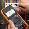Digital Multimeter LCD Digitaler Strommessgerät AC DC Ohm Produktbild-Vorschau 5